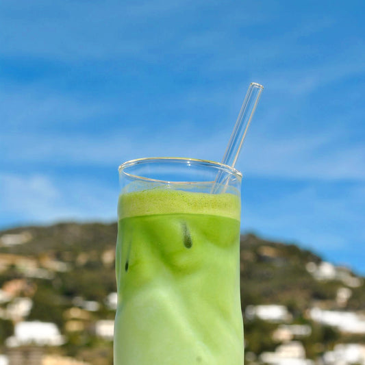 Matcha Haus Glass Straw Set